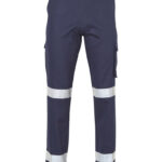 Mens Heavy Cotton Pre-shrunk Drill Pants with 3M Tapes Regular Size