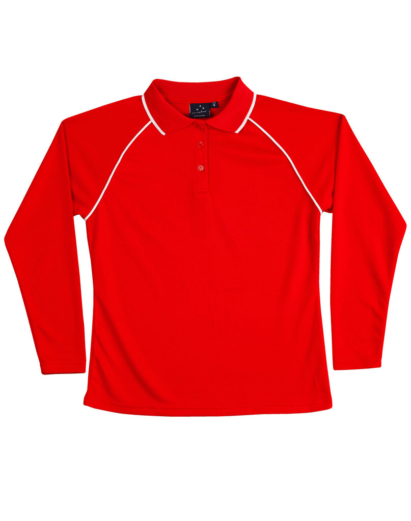 Ladies’ Cooldry Raglan L/S Polo