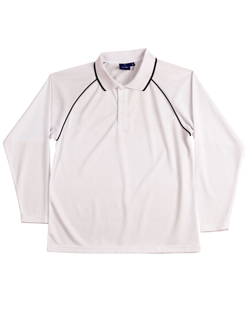 Men’s Cooldry Raglan L/S Polo