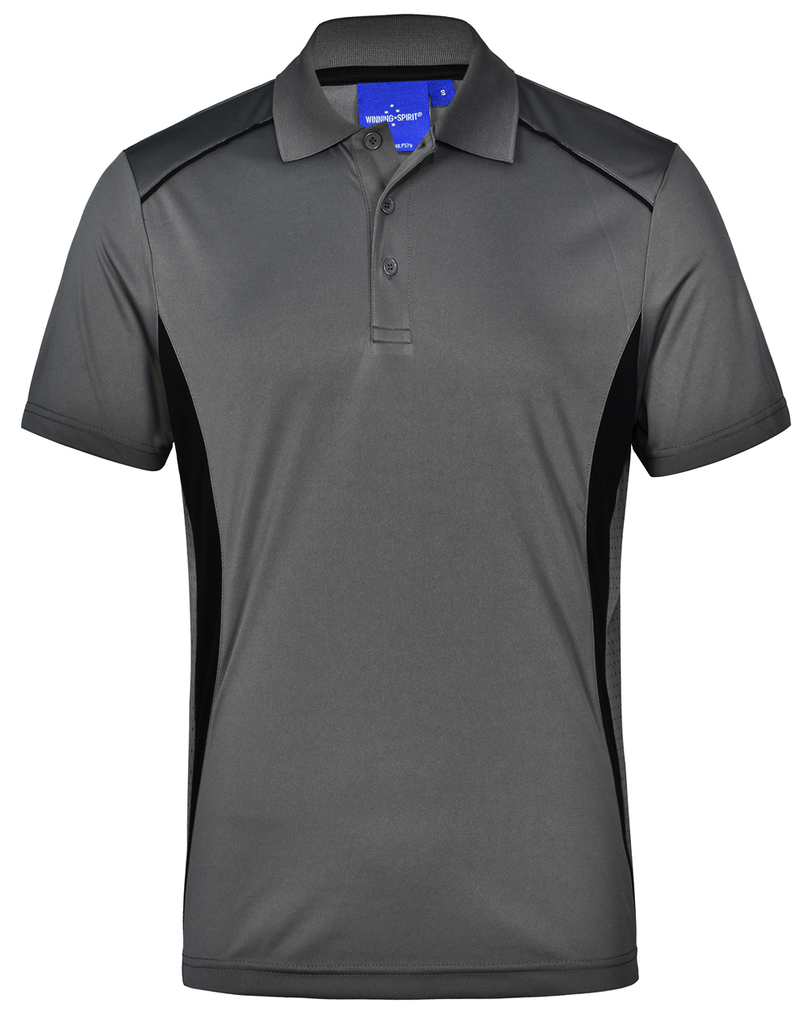 Men’s Cooldry S/S Contrast Interlock Polo