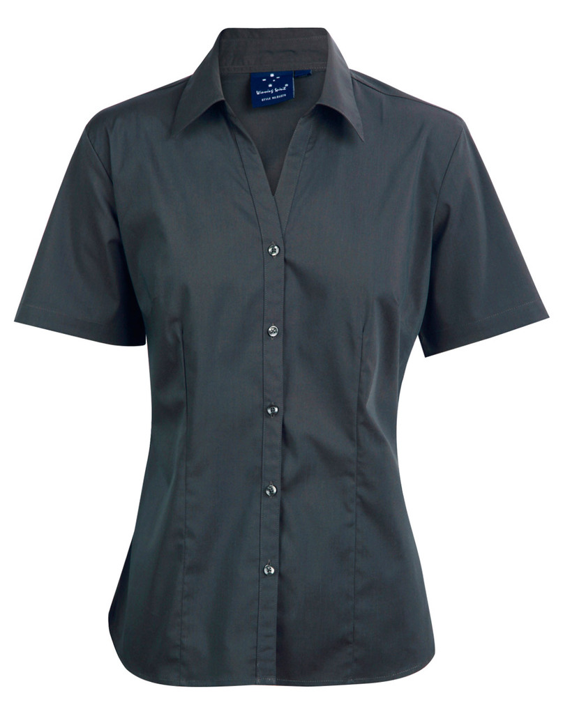 Ladies S/S Teflon Shirt