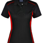Ladies’ Cooldry S/S Contrast Interlock Polo
