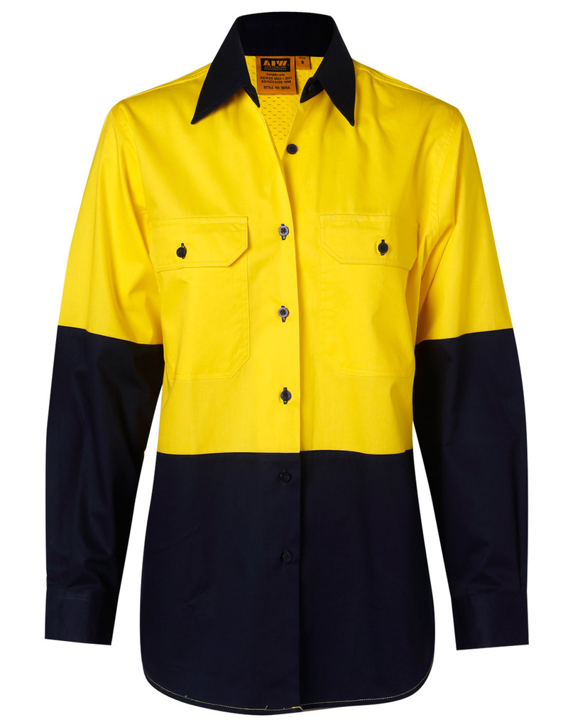 Ladies’ Hi-Vis L/S Safety Shirt