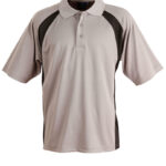 Men’s Cooldry Micro-Mesh Contrast Colour Polo