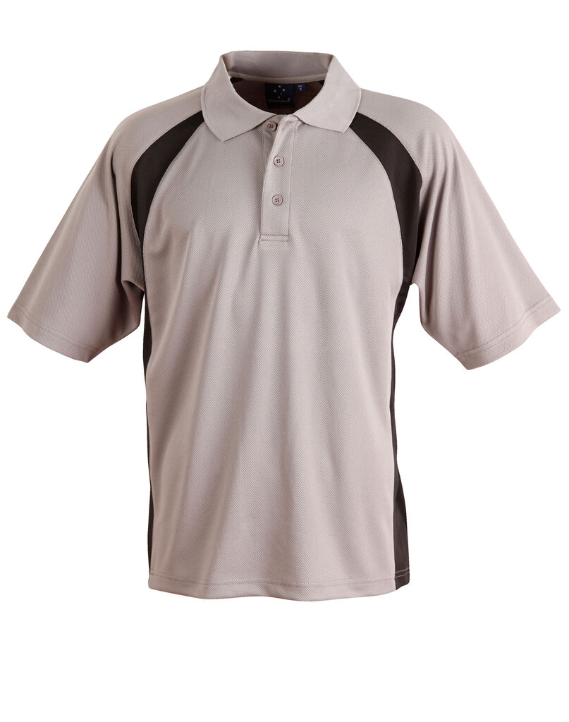 Men’s Cooldry Micro-Mesh Contrast Colour Polo
