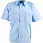 Unisex Epaulette Shirt ,Short Sleeve.