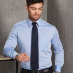 Men’s Fine Chambray Long Sleeve Shirt