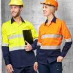 Hi-Vis Cool-Breeze Safety L/S Shirt (Segmented Tape)