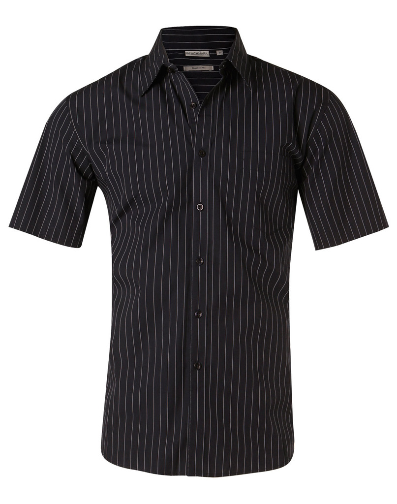 Men’s Pin Stripe Short Sleeve Shirt