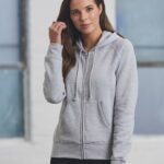 Ladies’ Full-Zip Fleecy Hoodie