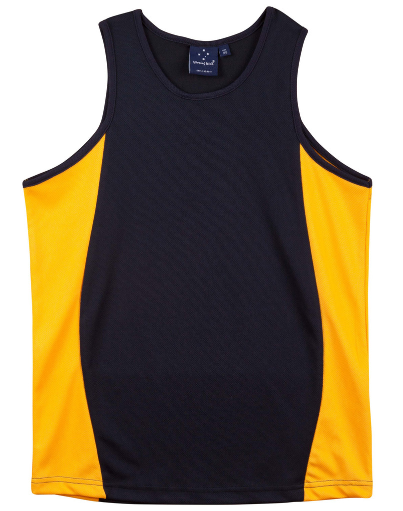 Men’s Cooldry Contrast Mesh Singlet