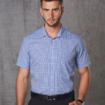 Men’s Two Tone Check S/S Shirt