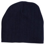 Cable Knit Beanie With Fleece Head Band