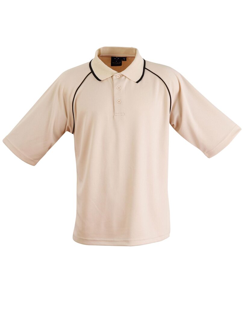 Mens Cooldry Raglan S/S Polo