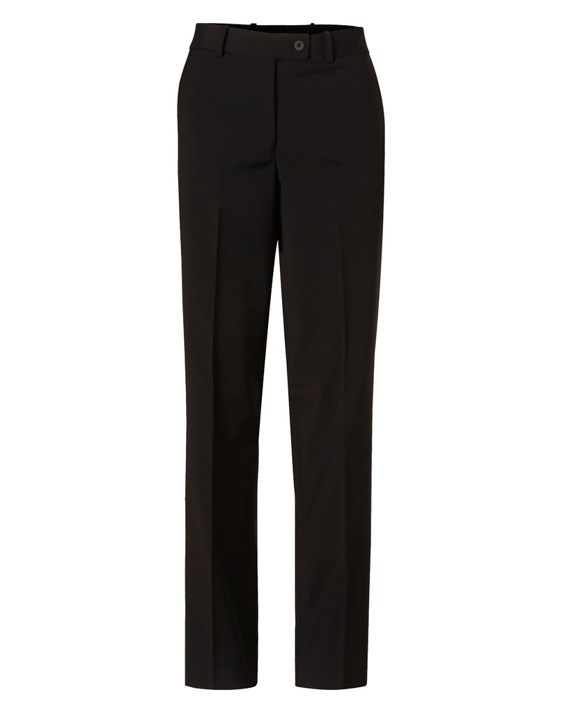 Women’s Slim Leg Flexi Waist Pants In Wool Stretch