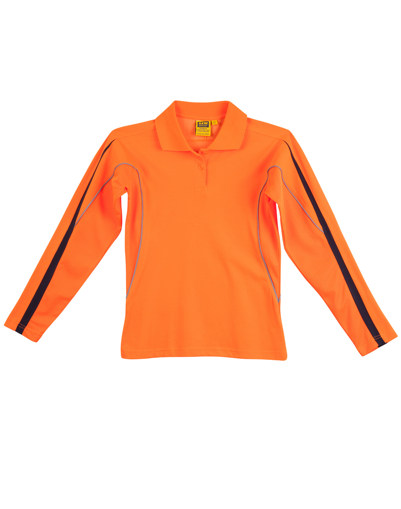 Ladies’ Truedry L/S Hi-Vis Polo