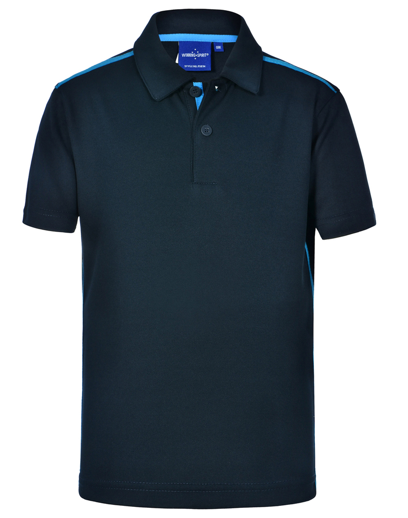 Kids’ Ultra Dry Short Sleeve Contrast Polo