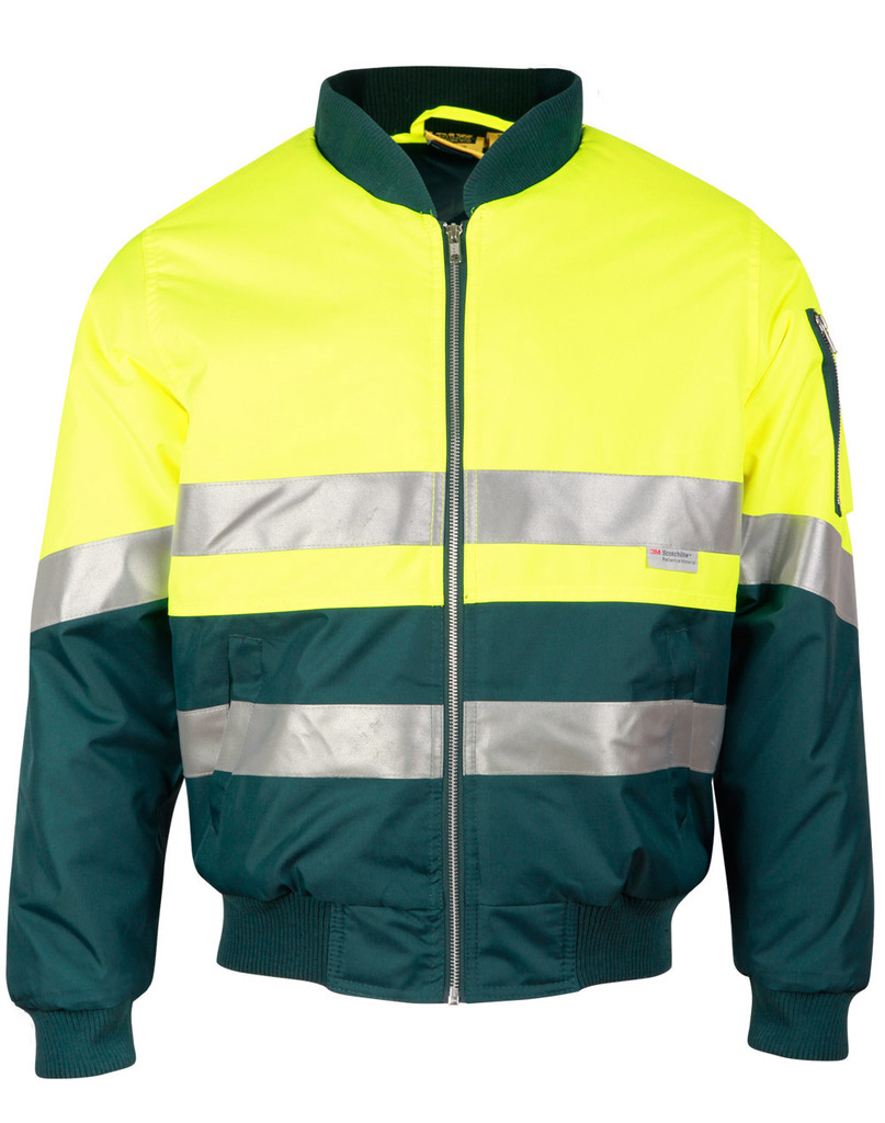Hi-Vis Two Tone Flying Jacket With 3m Tapes