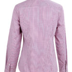 Ladies’ Two Tone Mini Check L/S Shirt