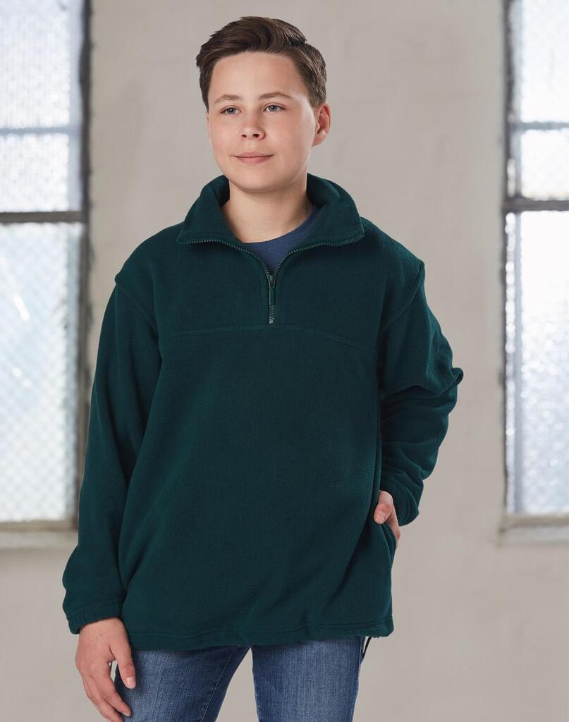 Kids’ Half Zip Polar Fleecy Pullover