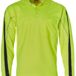 Men’s Truedry L/S Hi-Vis Polo