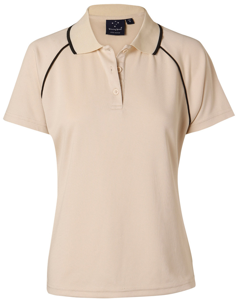 Ladies Cooldry Raglan S/S Polo