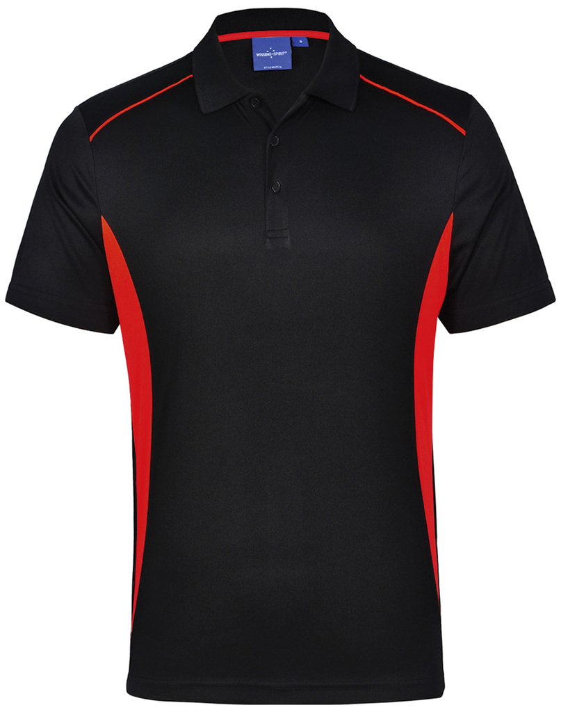 Men’s Cooldry S/S Contrast Interlock Polo