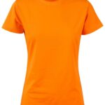 Ladies’ Cotton Semi Fitted Tee