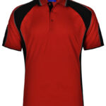 Men’s Cooldry Contrast Polo With Sleeve Panel