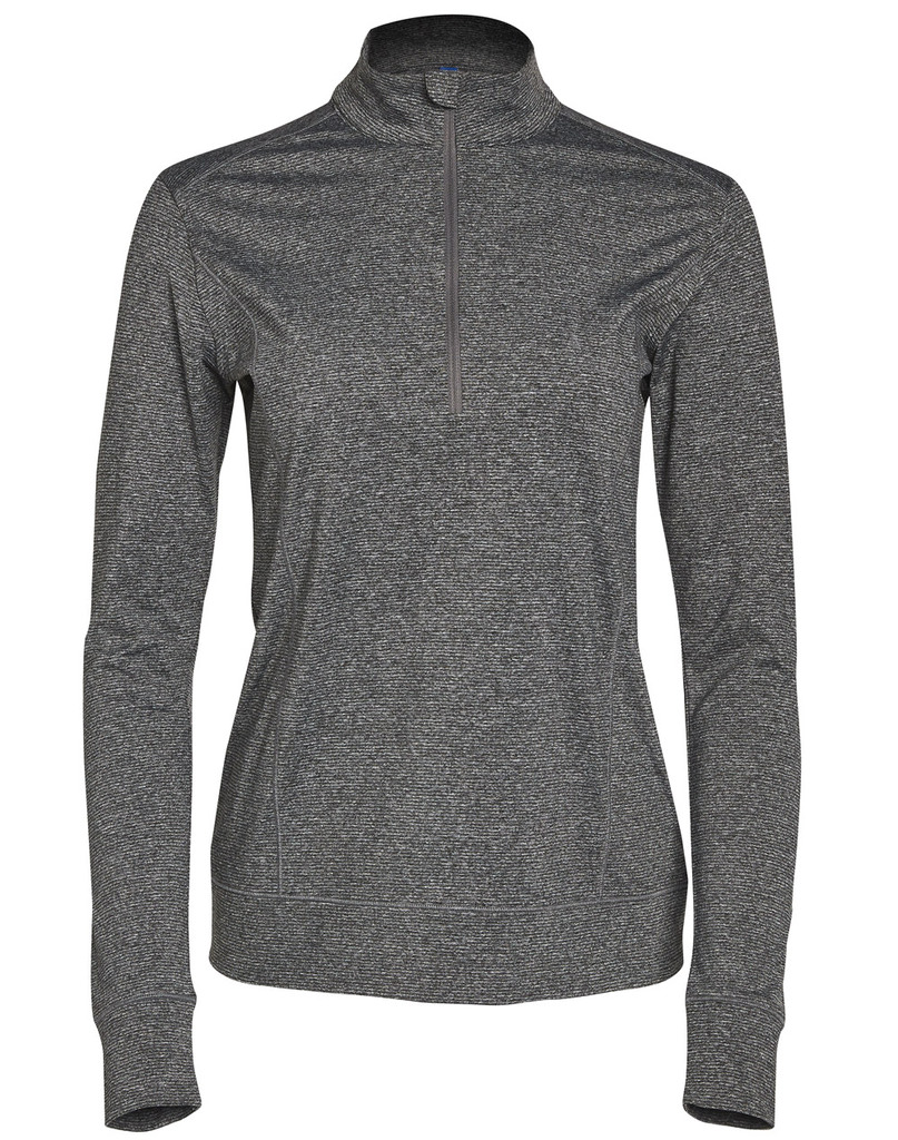 Ladies’ Half Zip L/S Sweat Top