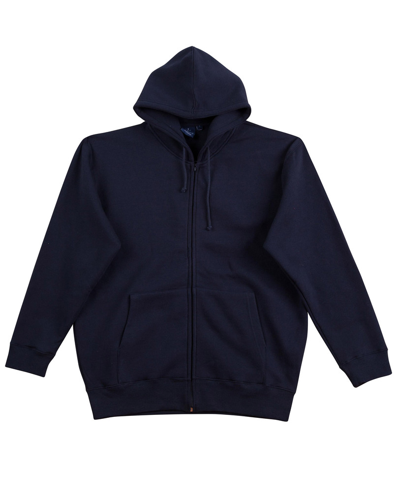 Men’s Full-Zip Fleecy Hoodie