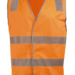 Hi Vis Safety Vest With Shoulder Reflective Tapes
