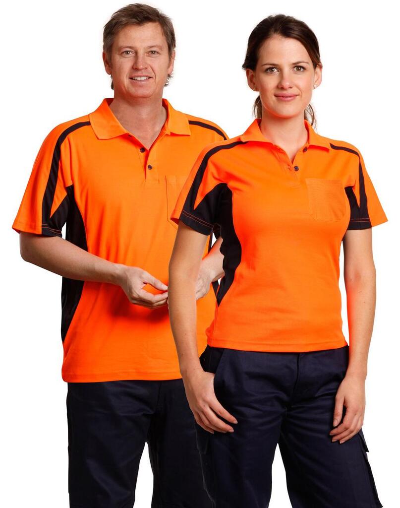 Mens Truedry S/S Safety Polo