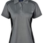 Ladies’ Cooldry S/S Contrast Interlock Polo