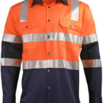 Biomotion Two Tone Safety Shirt With X Tape
