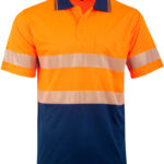 Unisex Cooldry Segmented Safety S/S Polo