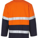 Hi-Vis Two Tone Bluey Safety Jacket With 3m Tapes
