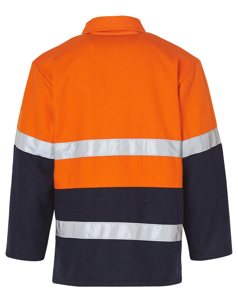 Hi-Vis Two Tone Bluey Safety Jacket With 3m Tapes