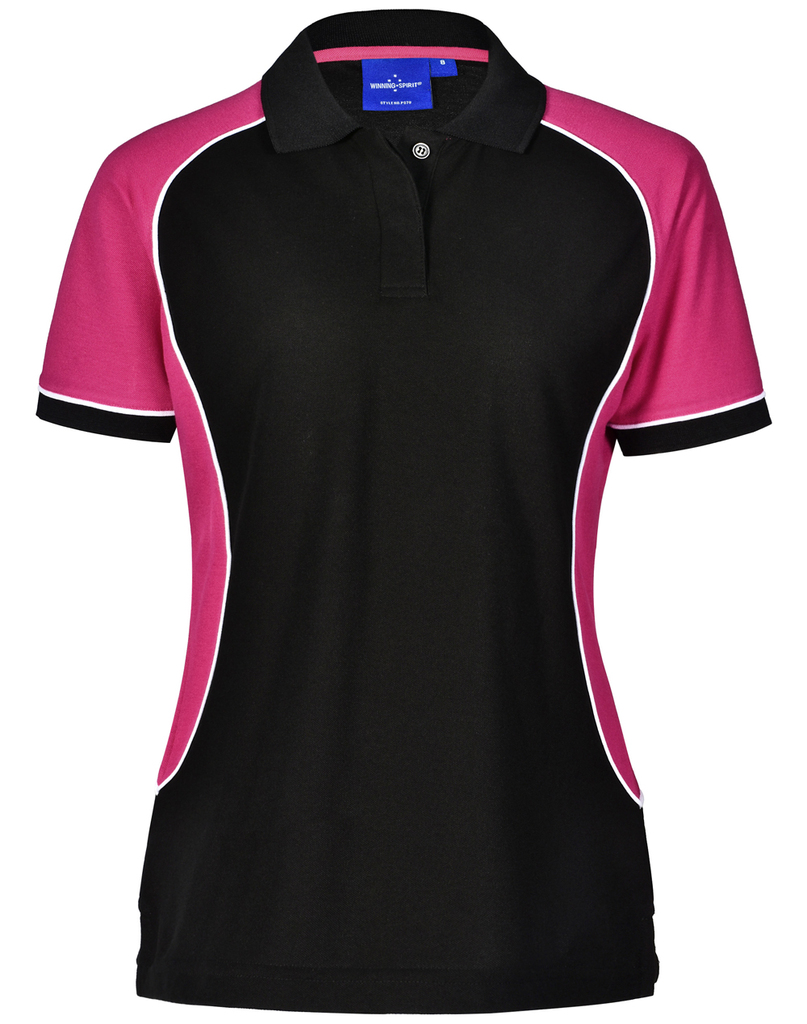 Ladies’ Truedry Tri-Colour S/S Pique Polo