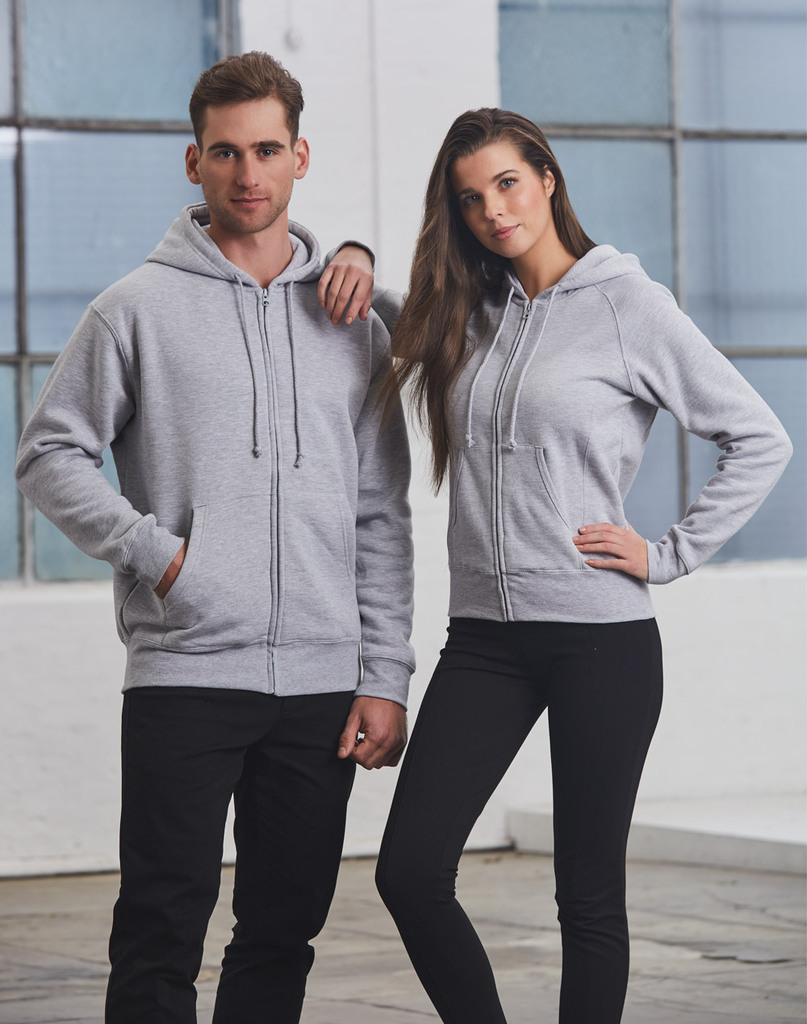 Men’s Full-Zip Fleecy Hoodie