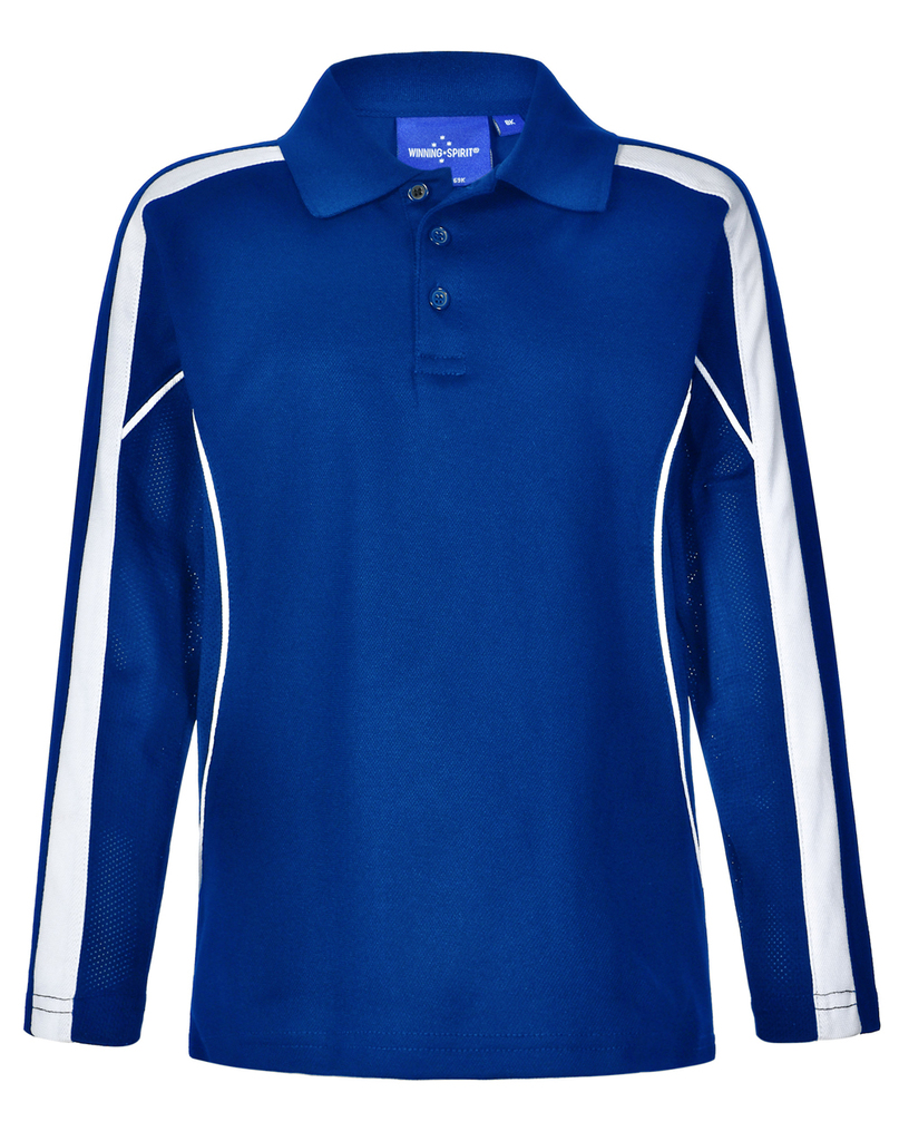Kids’ Truedry Long Sleeve Polo