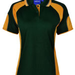 Ladies’ Cooldry Contrast Polo With Sleeve Panel