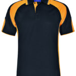 Men’s Cooldry Contrast Polo With Sleeve Panel