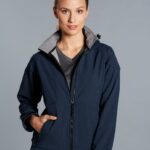 Ladies’ Softshell Full Zip Hoodie