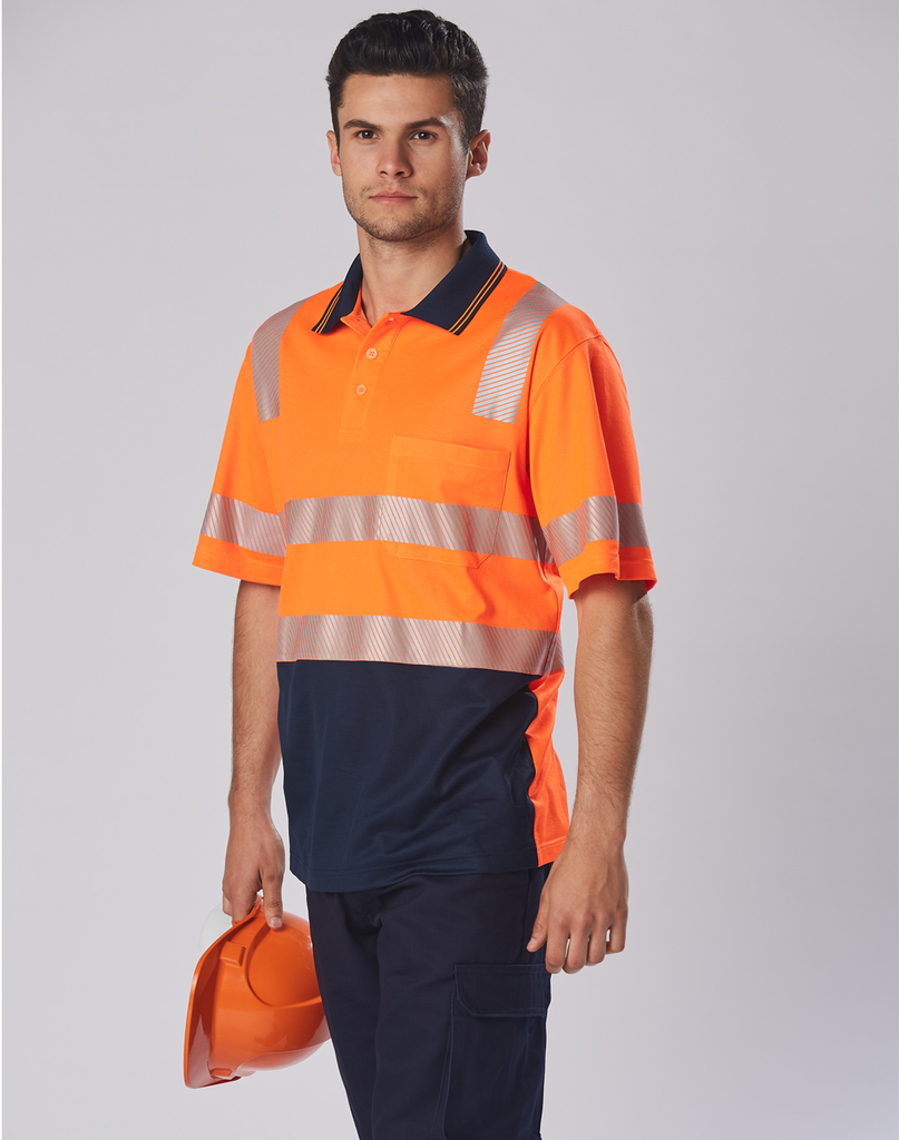 Biomotion Segmented Truedry S/S Safety Polo