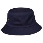 Contrasting Underbrim Bucket Hat