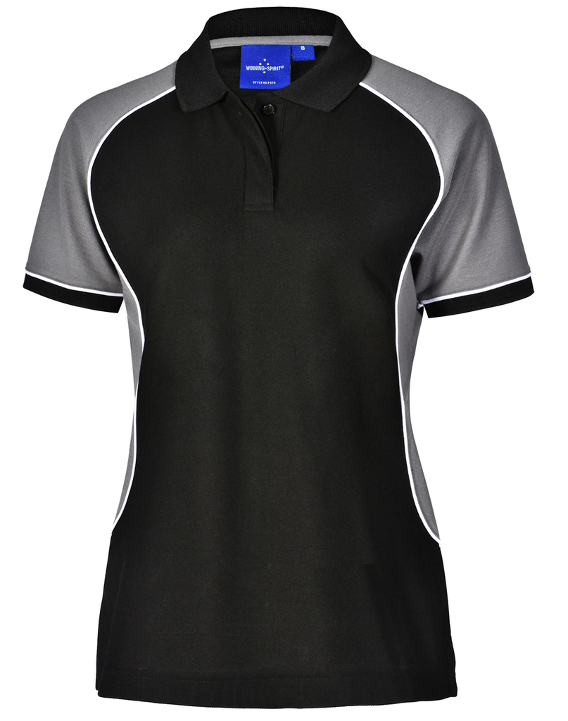 Ladies’ Truedry Tri-Colour S/S Pique Polo