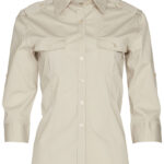 Women’s 3/4 Sleeve Military Shirt