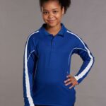 Kids’ Truedry Long Sleeve Polo