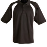 Men’s Cooldry Micro-Mesh Contrast Colour Polo